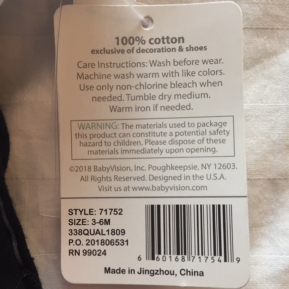 🌟HP🌟 3-Piece Set - "Perfect Gentleman" - 3-6M - Picture 6 of 7